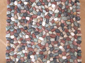 Machine Made Pebble Mosaic