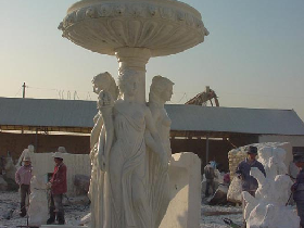 Four Seasons Godness Marble Fountain