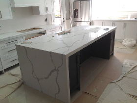 Calacatta White Kitchen Main Piece