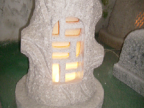 Natural Stone Solar Lamp