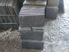 Slate Mushroom Wall Panel