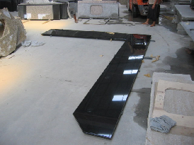 Shanxi Black Granite Kitchen Countertop