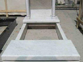 White Marble Plaque Stone