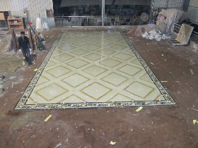 Marble Foyer traditional entry floor