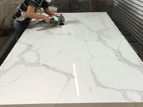 Artificial Calacatta White Marble Benchtop