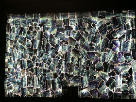 Violet Fluorite Backlit