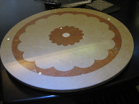 Lazy Susan Stone Table