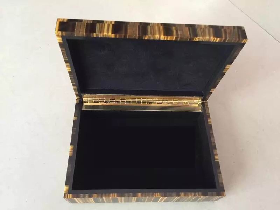 Yellow Tiger Eye Jewelry Chest