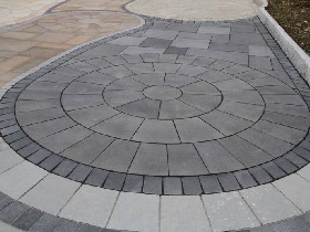 Circular Patio Kit Paving Stone