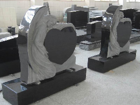 Angel Granite Monument 006