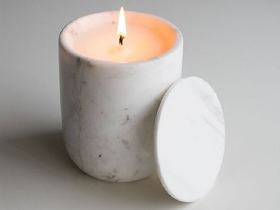 Stone Candle Holder