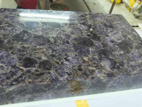 Amethyst Violet Crystal Bartop