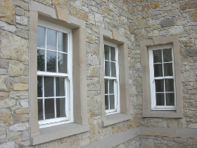 Yellow Limestone Wall Ledge Panels