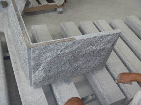 Light Grey Granite Split Wall Cladding