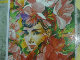 Hand Cut Clipping Patterns Glass Mosaic