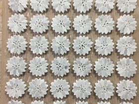 Flower Waterjet Marble Mosaic