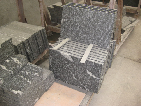 Jet Mist Granite Flamed