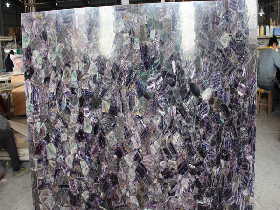 Purple Fluorite Slab