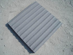 Granite corduroy paving