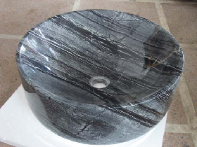 Kenya Black Marble Sink