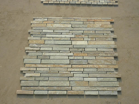 Golden Quartzite Mosaic Tile