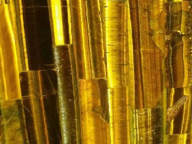 Illuminating Golden Tiger Eye Panel