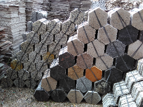 Polished Granite Tile Paving