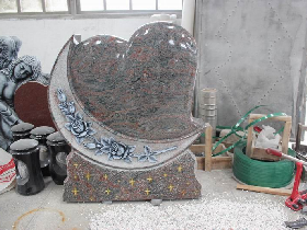 USA Granite Tombstone 027