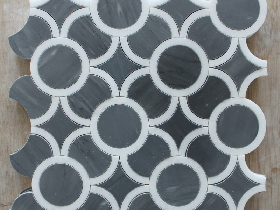 Water Jet Marble Mosaic Tile
