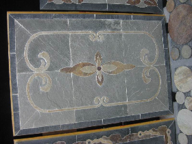Slate Waterjet Pettern for Inner Decoration