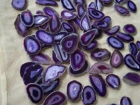 Purple Agate Slice