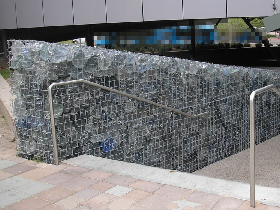 Glass Rocks for Gabions