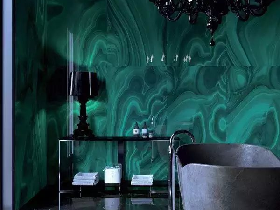 Malachite Bathroom Decoration