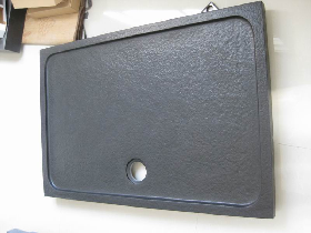 Black Granite Shower Tray Antiqued